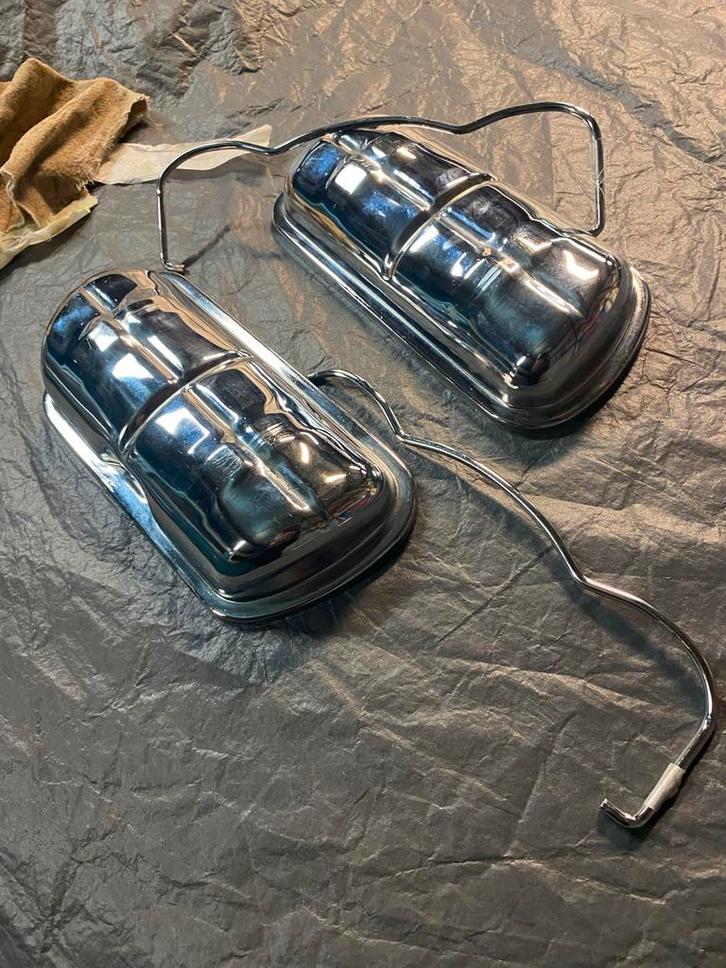 Chroom Kleppendeksel VW Kever & T2, Auto-onderdelen, Motor en Toebehoren, Volkswagen, Nieuw, Ophalen of Verzenden