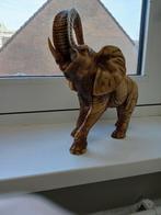 Olifant beeld - 20 cm hoog, Ophalen of Verzenden, Gebruikt, Overige materialen, Dierenbeeld