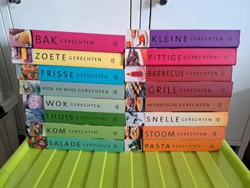 16x Veltman Gerechten kookboeken beschikbaar voor biedingen