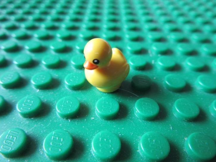 L334 LEGO DIEREN *NIEUW* GELE EEND ORANJE SNAVEL 49661pb01, Kinderen en Baby's, Speelgoed | Duplo en Lego, Nieuw, Lego, Losse stenen