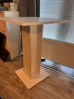 Mooie vierkant witte bar tafel, Huis en Inrichting, Tafels | Statafels, Ophalen, Zo goed als nieuw