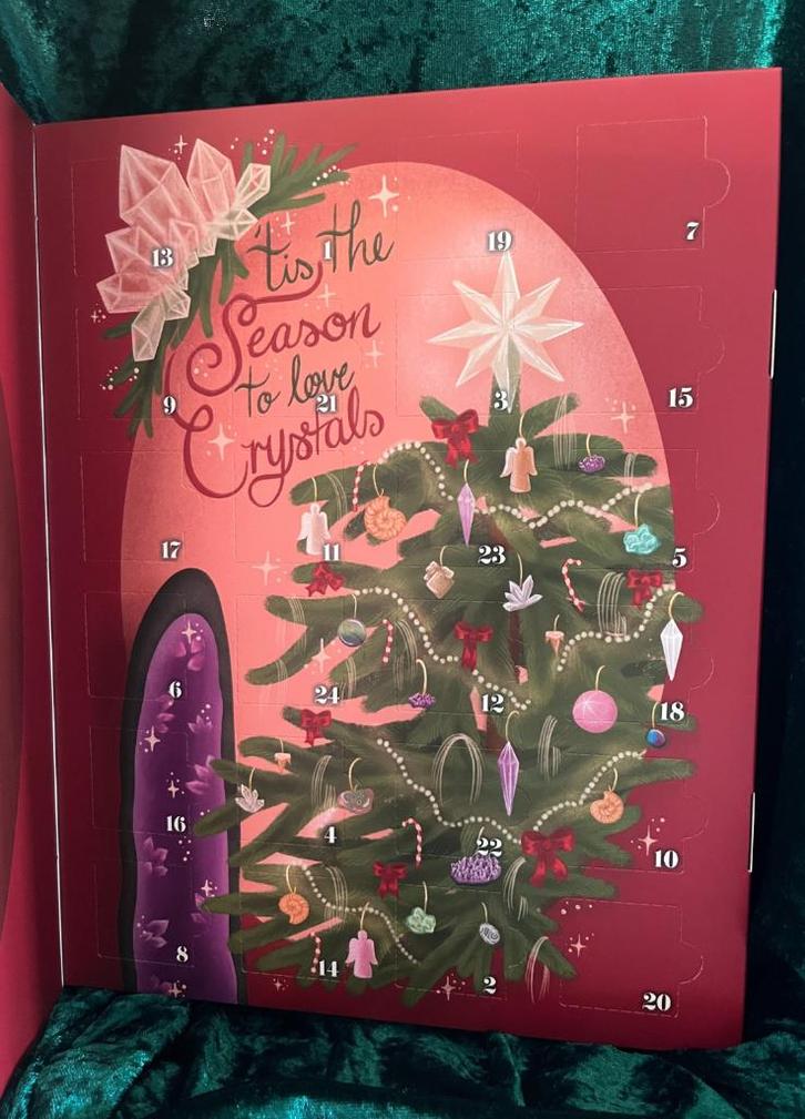 Edelstenen adventskalender, Verzamelen, Mineralen en Fossielen, Ophalen of Verzenden