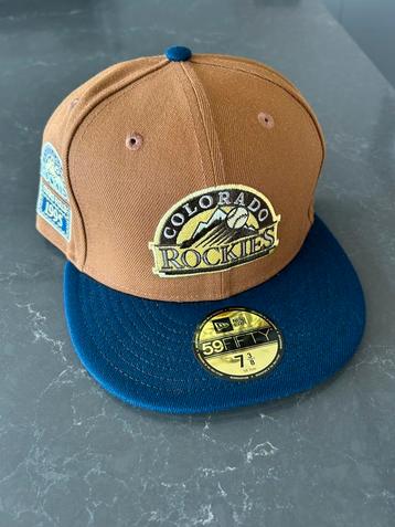New Era ‘Colorado Rockies’ fitted hat, 7 3/8 beschikbaar voor biedingen