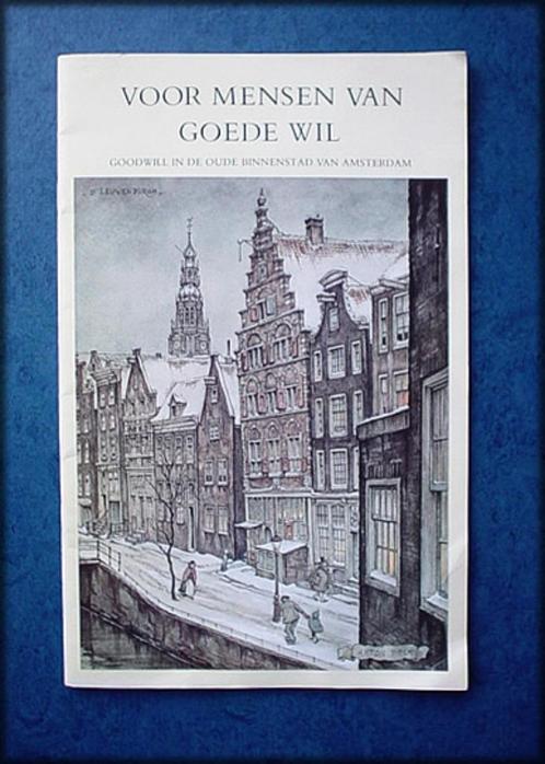 VOOR MENSEN van GOEDE WIL - Amsterdam - Leger des Heils, Boeken, Geschiedenis | Stad en Regio, 20e eeuw of later, Verzenden