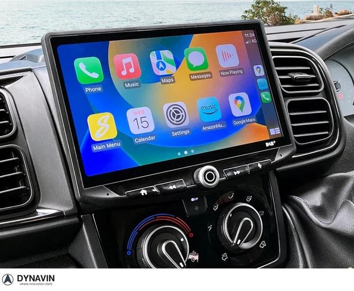 Radio Navigatie Fiat ducato 2021 carplay android 14 usb, Auto diversen, Autoradio's, Nieuw, Ophalen of Verzenden