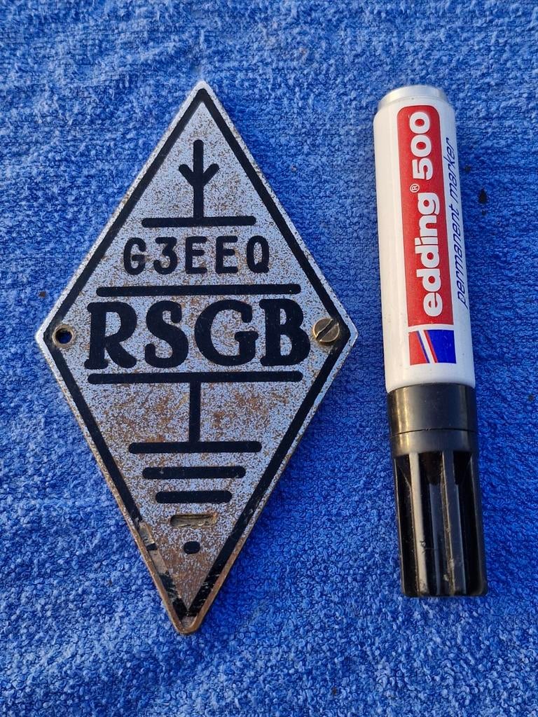 RSGB badge/embleem - (Radio Society of Great Britain), Ophalen of Verzenden