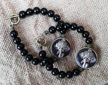 Super gave hand gemaakte armband met Ganesha kraal. beschikbaar voor biedingen