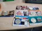 Herdenkingsmunten vijfjes coincards diverse soorten 8x, Ophalen of Verzenden, Koningin Beatrix, Euro's, Setje