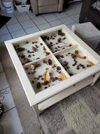 Liatorp Ikea salontafel, Huis en Inrichting, 50 tot 100 cm, Gebruikt, Landelijk, Glas