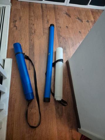 3 teken kokers tm A0 2 incl verstelbare schouderband  beschikbaar voor biedingen