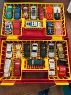 Majorette, Matchbox & Edocar autootjes in carrier, Ophalen of Verzenden, Gebruikt, Auto