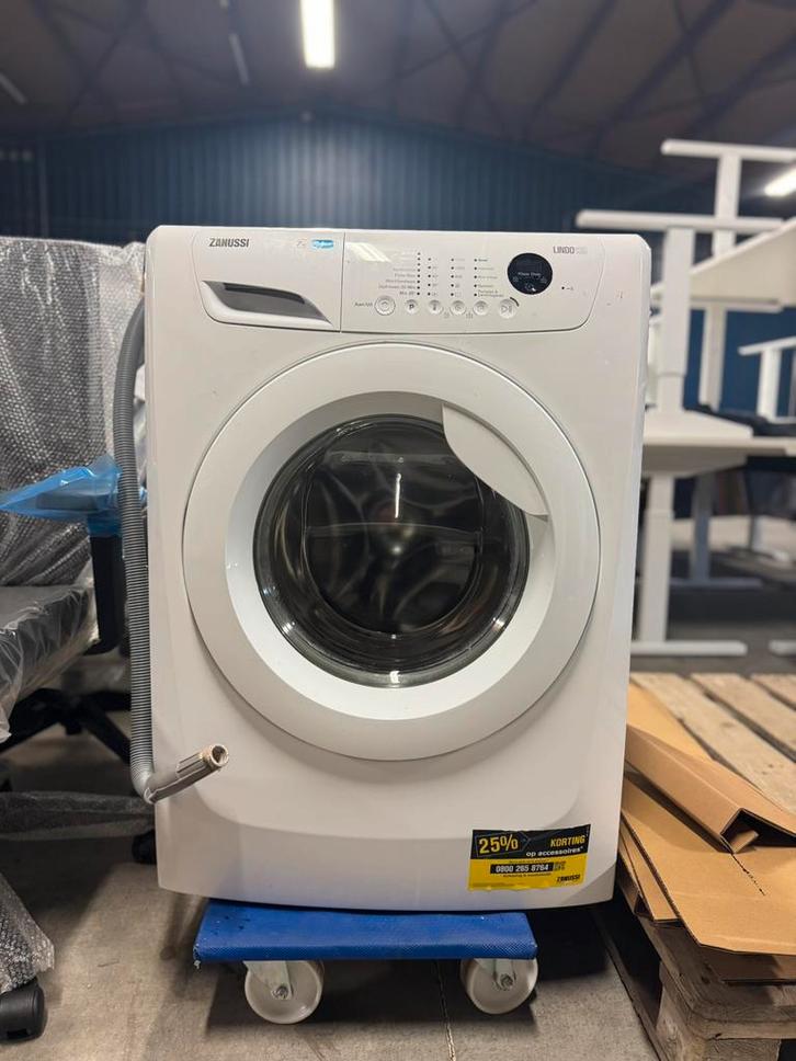 Zanussi lindo100 wasmachine 7kg | en wasdroger, Witgoed en Apparatuur, Wasmachines, Zo goed als nieuw, 6 tot 8 kg, 85 tot 90 cm