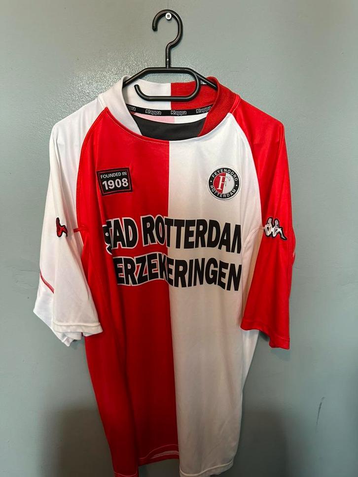 Origineel Feyenoord voetbal shirt uit 2002/03, Sport en Fitness, Voetbal, Zo goed als nieuw, Shirt, Maat XL, Verzenden