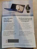 Samsung webwinkel 10% NFL code, Tickets en Kaartjes, Eén persoon, Kortingsbon