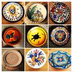 Wandborden diversen keramiek dieren fruit antiek etc., Ophalen of Verzenden