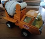 Vintage Tonka cementwagen betonmolen mixer geel '70, Ophalen of Verzenden