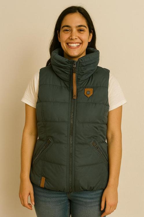 Nieuw! Gevoerde bodywarmer, Kleding | Dames, Bodywarmers, Nieuw, Maat 38/40 (M), Blauw, Ophalen of Verzenden