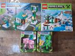 Lego minecraft 21173 21120 21156 21157, Kinderen en Baby's, Speelgoed | Duplo en Lego, Ophalen of Verzenden, Gebruikt