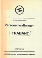 betriebsanleitung - handleiding Trabant - versie 1959, Auto diversen, Handleidingen en Instructieboekjes, Ophalen of Verzenden
