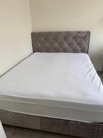 Boxspring 160x200 met opbergruimte, Ophalen, Tweepersoons, Zo goed als nieuw, 200 cm