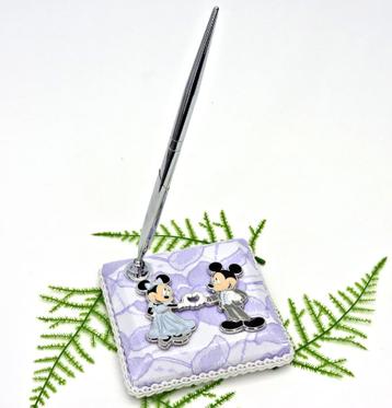 Prachtige Disney Mickey en Minnie pen houder. beschikbaar voor biedingen