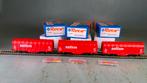 3 stuks Roco spoor HO ho NS railion wagens nieuw in doos, Gelijkstroom, Wagon, Ophalen of Verzenden, Roco