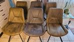 Eetkamerstoelen 6 st., Huis en Inrichting, Stoelen, Ophalen, Overige kleuren, Zo goed als nieuw, Modern