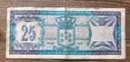 Nederlandse Antillen 25 gulden 1979 Curaçao circulatie, Postzegels en Munten, Bankbiljetten | Nederland, Ophalen of Verzenden