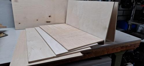 berken multiplex pyrografie 9mm, Huis en Inrichting, Slaapkamer | Slaapbanken, Nieuw, Eenpersoons, Ophalen of Verzenden