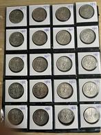Juliana 4x1959-1960-1961-1962-1966 zilveren Rijksdaalders, Postzegels en Munten, Munten | Nederland, Koningin Juliana, Setje, Zilver