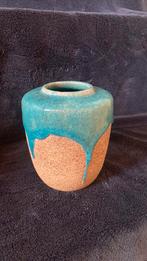 Pieter Groeneveld vaasje stroomglazuur., Ophalen of Verzenden