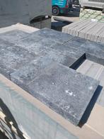 Vlaksteen 20x30x4 cm grijs/zwart actie tegel, Nieuw, Ophalen of Verzenden, 10 m² of meer, Beton