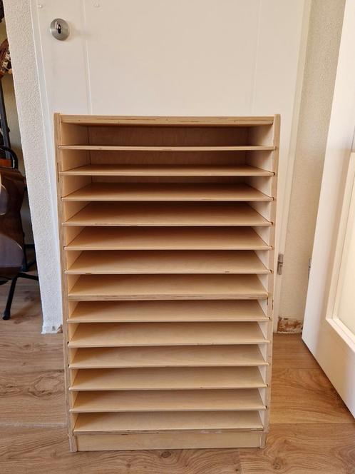 Educo grote houten puzzelkast universeel (i.z.g.s), Kinderen en Baby's, Speelgoed | Educatief en Creatief, Gebruikt, Ophalen