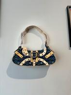 Vintage Gussaci Denim Tas Y2K Nieuw, Ophalen of Verzenden, Nieuw, Blauw, Schoudertasje