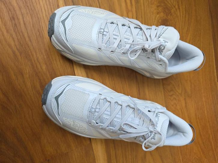 Hoka One One Mafate Speed 2 – Cosmic Grey, EU 46⅔ / US 12, Kleding | Heren, Schoenen, Zo goed als nieuw, Sportschoenen, Wit, Ophalen of Verzenden