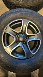 Bridgestone dueler banden met originele jeep velgen, Ophalen, 255 mm, 17 inch, All Season