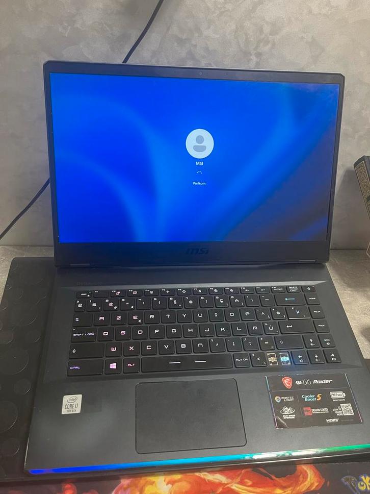 MSI GE66 Raider i7 RTX 3070 1TB SSD 16GB AZERTY, Computers en Software, Windows Laptops, Gebruikt, 17 inch of meer, SSD, 2 tot 3 Ghz