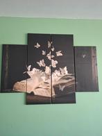 Canvas schilderij 4-delig, Antiek en Kunst, Kunst | Schilderijen | Abstract, Ophalen