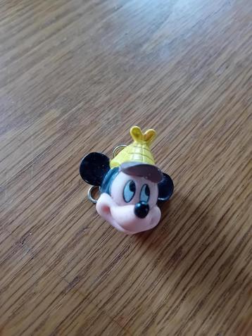 Disney Mickey Mouse sleutelhanger als detective-hoofd 4cm beschikbaar voor biedingen