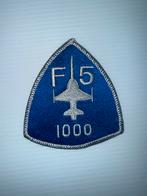 NF-5 Patch - 1000 Vlieguren Koninklijke Luchtmacht, Ophalen of Verzenden, Luchtmacht, Nederland, Embleem of Badge