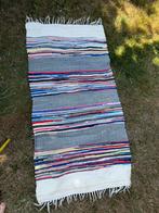 Vloerkleed bohemian ibiza gekleurd gerecycled katoen, Huis en Inrichting, 100 tot 150 cm, Zo goed als nieuw, Rechthoekig, 50 tot 100 cm