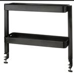 Ikea Bureau Plank - Bureauorganizer, Huis en Inrichting, Stoelen, Ophalen of Verzenden, Gebruikt, Zwart, Metaal
