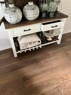 Landelijke side table, Huis en Inrichting, Ophalen, 100 tot 150 cm, Zo goed als nieuw, 25 tot 50 cm