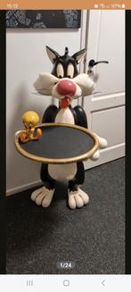 Sylvester en Tweety butler. Lifesize Looney tunes beeld., Verzamelen, Disney, Ophalen of Verzenden, Zo goed als nieuw