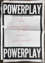 Concert poster Powerplay Nederpop, Ophalen of Verzenden, A1 t/m A3, Muziek, Rechthoekig Staand