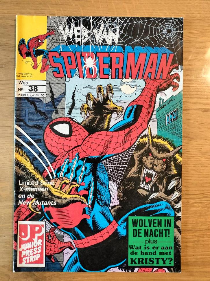 Web van Spiderman #38 (NL), Boeken, Strips | Comics, Zo goed als nieuw, Eén comic, Europa, Ophalen of Verzenden