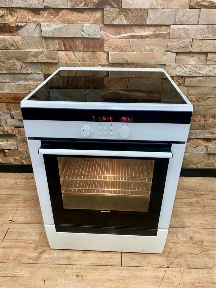Luxe Siemens Inductie Fornuis met 4 zones 60x60 cm, Witgoed en Apparatuur, Fornuizen, Zo goed als nieuw, Vrijstaand, Inductie