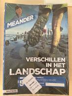 Meander leerwerkboek groep 5-6, thema 9, Boeken, Malmberg, Nieuw, Ophalen of Verzenden, Aardrijkskunde