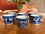 Delfts Blauwe Kopjes - Set van 6, Antiek en Kunst, Ophalen of Verzenden