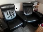 Stressless Bioscoopbank - Comfortabel Relaxen!, Ophalen, Gebruikt, Leer, 75 tot 100 cm